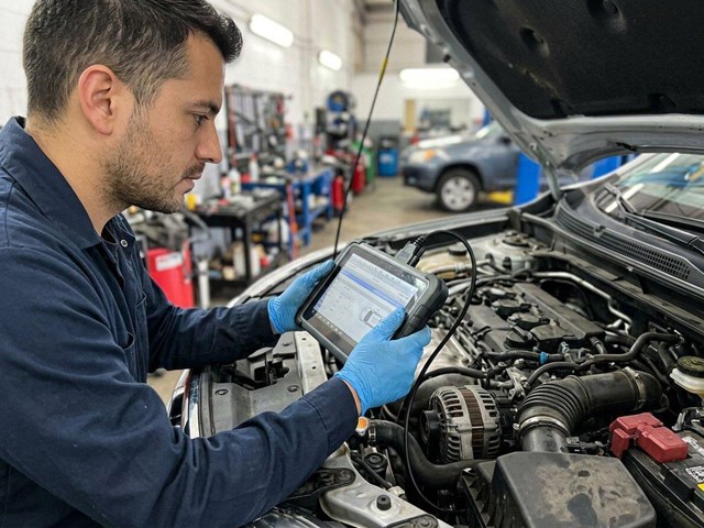 Diagnosis de sistemas electrónicos del coche en Cabañas