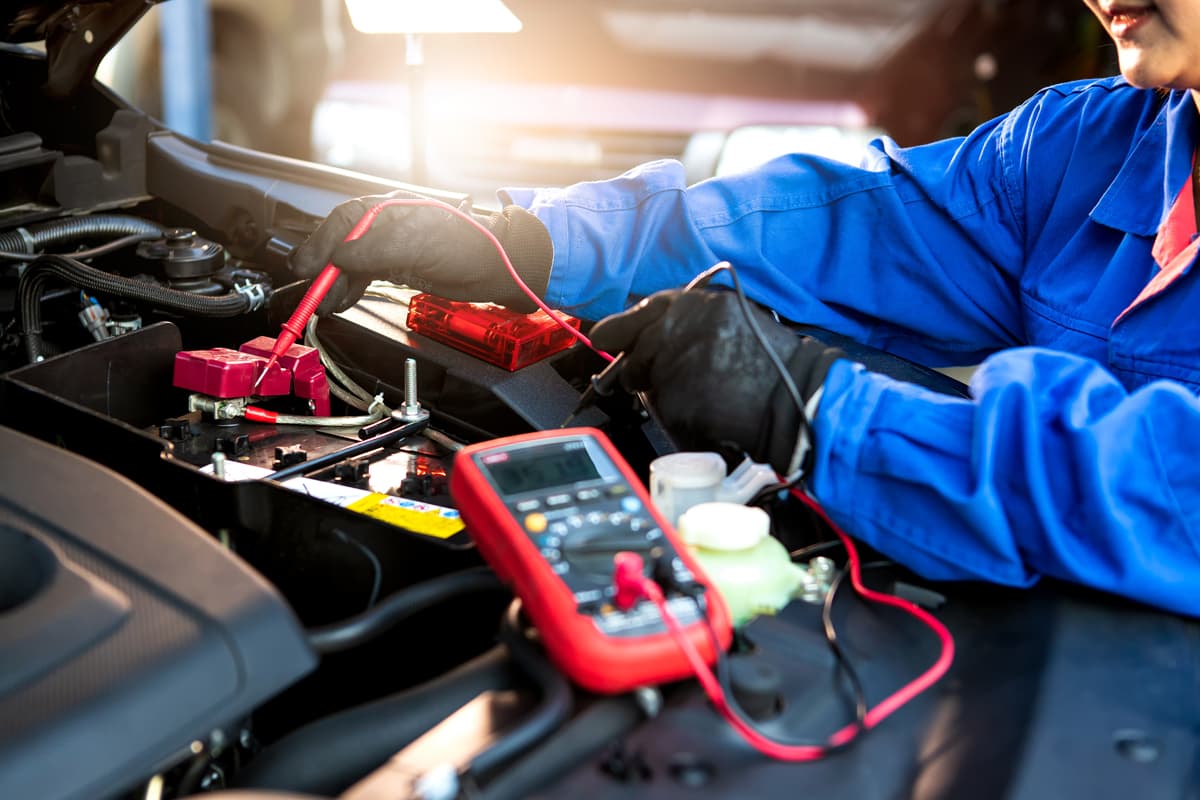 Taller de electricidad del automóvil