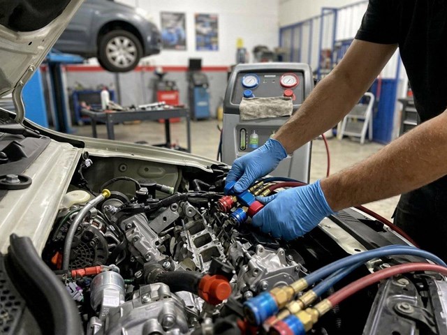 Recarga y mantenimiento de aire acondicionado en Pontedeume
